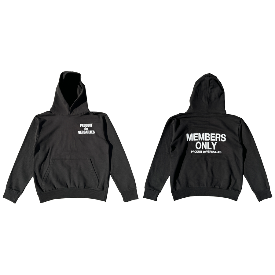Members Only Versailles Puff Print Hoodie - VERSAILLES