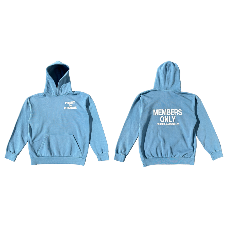 Members Only Versailles Puff Print Hoodie - VERSAILLES